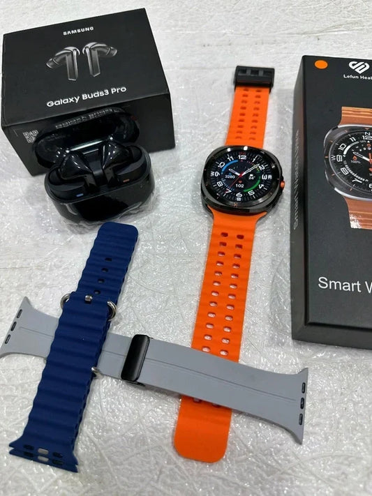 (SAMSUNG GALAXY BUDS 3 PRO +SAMSUNG GALAXY JS WATCH 8 ULTRA )