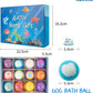 Gift Set Of 12 Bath Bombs For Kids