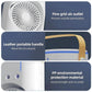 Rechargeable Rotating Spray Fan with Lightening Effects