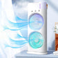 Rechargeable Rotating Spray Fan with Lightening Effects