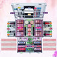 All-in-One Make-up Box Set Multi-purpose Cosmetic Storage Beauty Case Professional Contain Eyeshadow Concealer Lip gloss Blusher Compact Powder Eyebrow and Makeup Pencil Brush #1