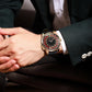 1.8 Inches Roulette Wheel Automatic Watches for Men || ساعات أوتوماتيكية للرجال بتصميم عجلة الروليت (قطر 1.8 بوصة)