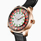 1.8 Inches Roulette Wheel Automatic Watches for Men || ساعات أوتوماتيكية للرجال بتصميم عجلة الروليت (قطر 1.8 بوصة)
