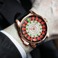 1.8 Inches Roulette Wheel Automatic Watches for Men || ساعات أوتوماتيكية للرجال بتصميم عجلة الروليت (قطر 1.8 بوصة)