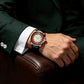 1.8 Inches Roulette Wheel Automatic Watches for Men || ساعات أوتوماتيكية للرجال بتصميم عجلة الروليت (قطر 1.8 بوصة)