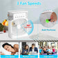 Portable Air Cooler Fan with Mist Humidifier, 3 Speed Modes || مروحة تبريد هواء محمولة مع مرطب هواء بالرذاذ، 3 أوضاع للسرعة